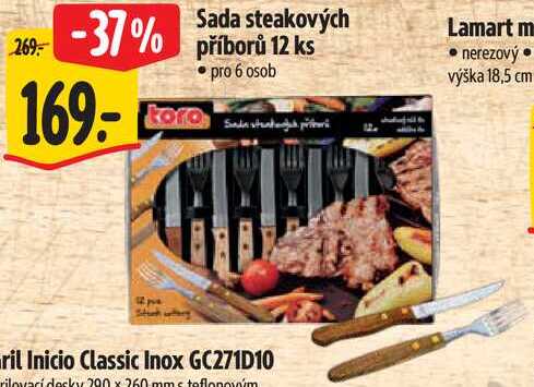 Sada steakových příborů 12 ks 