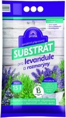 Substrát pro levandule a rozmarýny