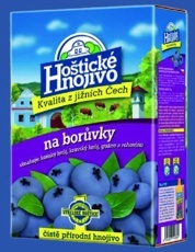 Hoštické hnojivo na borůvky