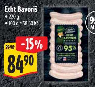 Echt Bavoriš, 220 g 