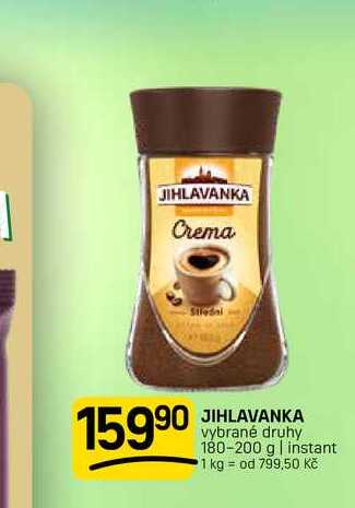 JIHLAVANKA vybrané druhy 180-200 g | instant  