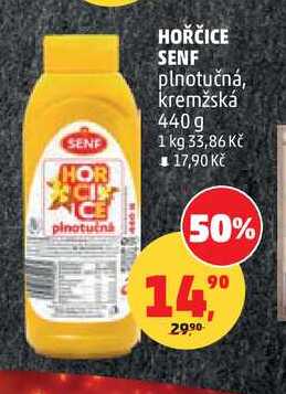 HOŘČICE SENF, 440 g 