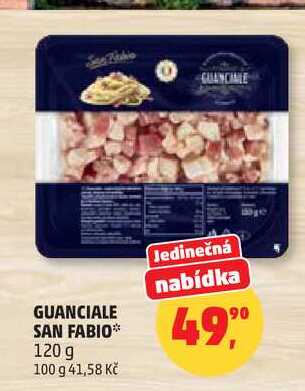 GUANCIALE SAN FABIO, 120 g 