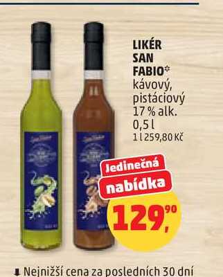 LIKÉR SAN FABIO, 0,5 l