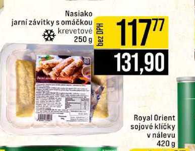 Nasiako jarní závitky s omáčkou krevetové 250 g