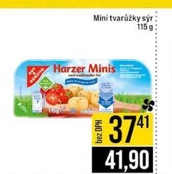 Mini tvarůžky sýr 115g