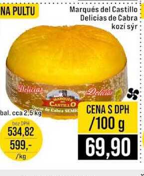 Marqués del Castillo Delicias de Cabra Delicias bal. cca 2,5kg 100g