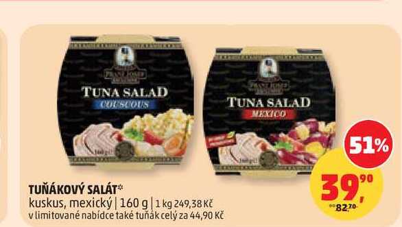 TUŇÁKOVÝ SALÁT, 160 g 