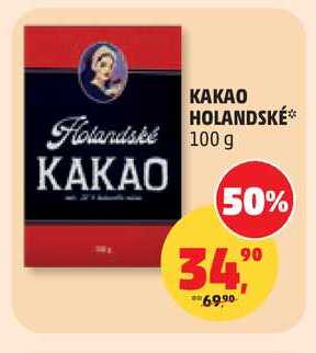 KAKAO HOLANDSKÉ, 100 g
