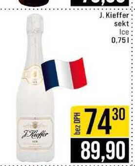 J. Kieffer sekt Ice 0,75l