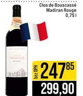Clos de Bouscassé Madiran Rouge 0,75l