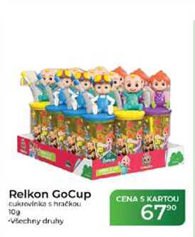 Relkon GoCup cukrovinka s hračkou 10 g