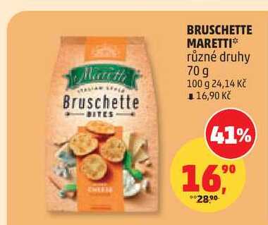 BRUSCHETTE MARETTI, 70 g 