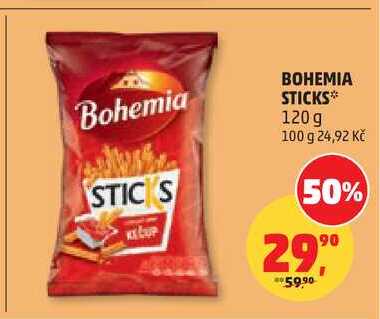 BOHEMIA STICKS, 120 g