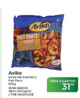 Aviko americké brambory Pati Parts 600g 