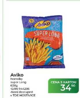 Aviko hranolky Super Long 600g 