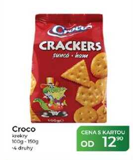 Croco krekry 100g-150g  