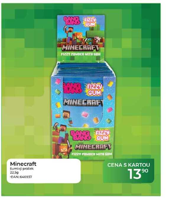 Minecraft Sumivý prášek 22,5 g