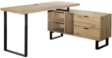 Rohový psací stůl