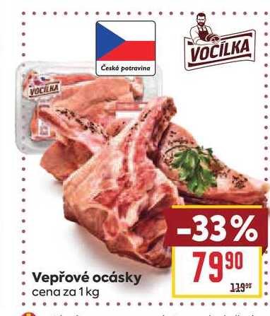 Vepřové ocásky cena za 1kg