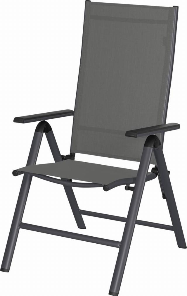 LIVARNO Hliníkové křeslo rozměry: 58 x 110 x 67 cm