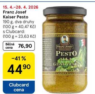 Franz Josef Kaiser Pesto, 190 g 