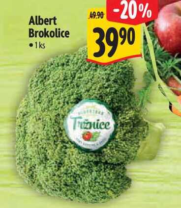 Albert Brokolice, 1 ks 