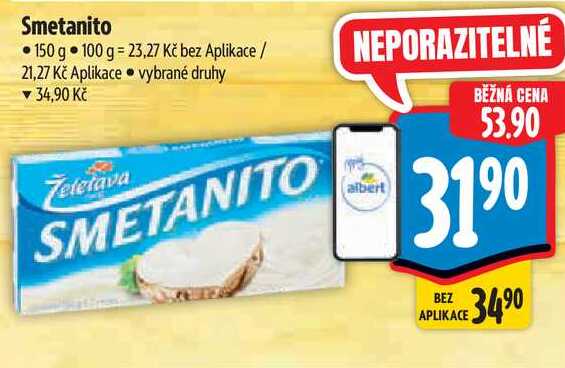 Smetanito, 150 g 