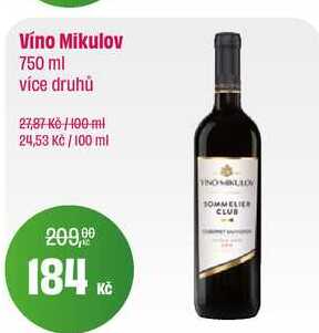 Víno Mikulov 750 ml 