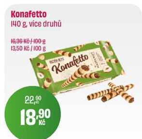 Konafetto 140 g, více druhů