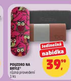 POUZDRO NA BRÝLE, 1 ks 
