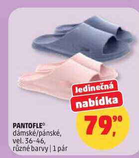 PANTOFLE, 1 pár
