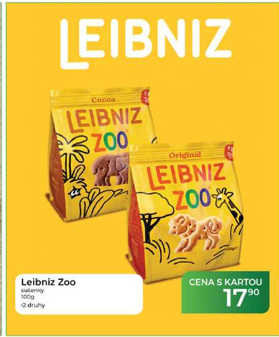 Leibniz Zoo sušenky 100g 