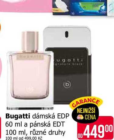 Bugatti dámská EDP CENA 60 ml 