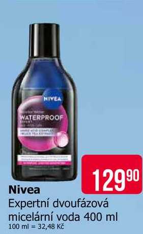 Nivea Expertní dvoufázová micelární voda 400 ml 