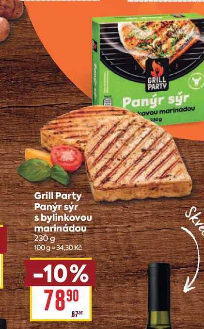 Grill Party Panýr sýr s bylinkovou marinádou 230 g