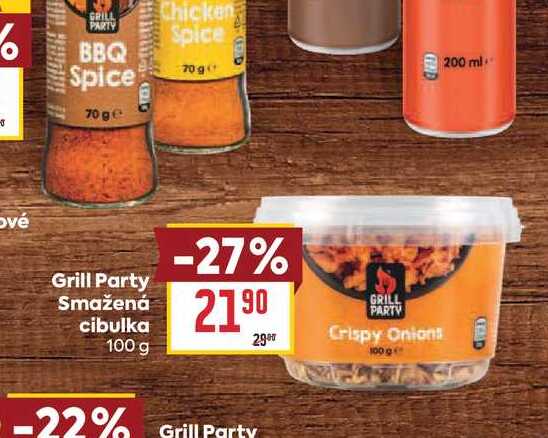 Grill Party Smažená cibulka 100 g