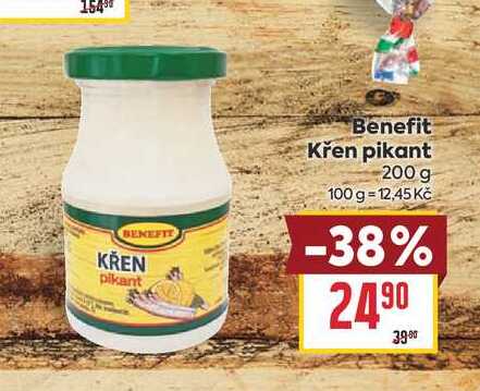 Benefit Křen pikant 200 g 