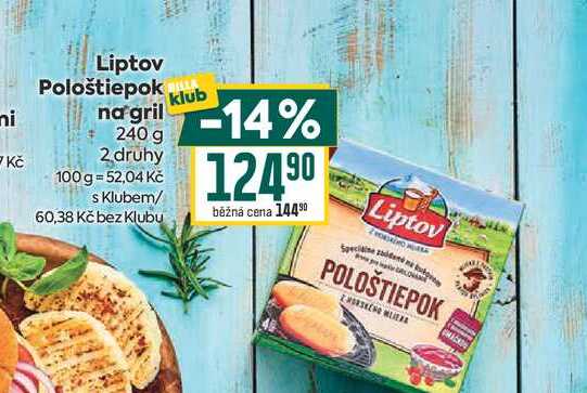 Liptov Pološtiepok na gril 240 g