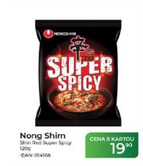 Nong Shim Shin Red Super Spicy 120g  