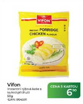 Vifon Instantni ryžová kaše s kuřecí příchutí 50 g