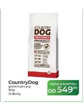CountryDog granule pro psy 15kg 