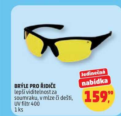 BRÝLE PRO ŘIDIČE, 1 ks