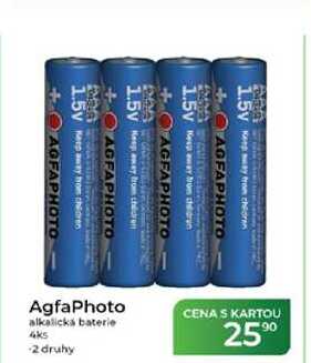 AgfaPhoto alkalická baterie 4ks 