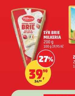 SÝR BRIE MILKERIA, 200 g