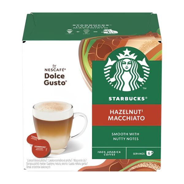 Starbucks® Hazelnut Macchiato by NESCAFÉ Dolce Gusto - kávové kapsle