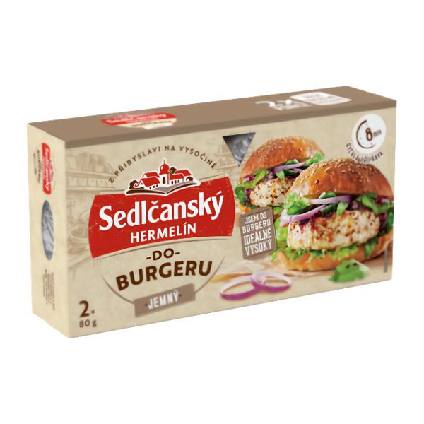 Sedlčanský Hermelín do Burgeru (2x80g)