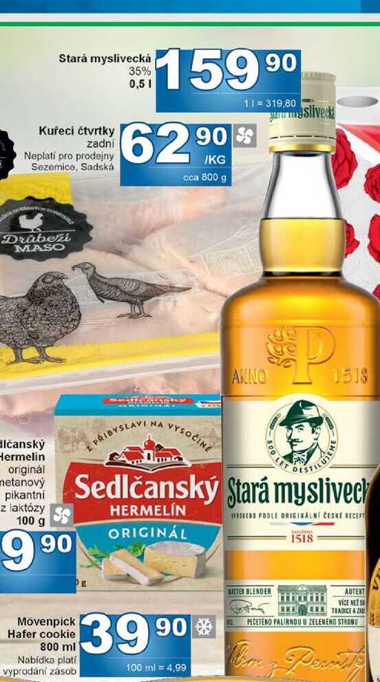 Stará myslivecká 35% 0,5l