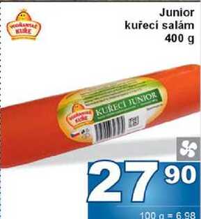 Junior kuřecí salám 400 g