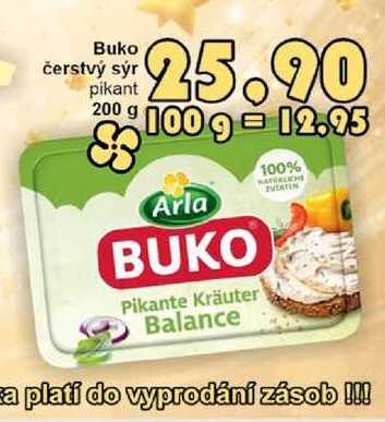 Buko čerstvý sýr pikant 200g
